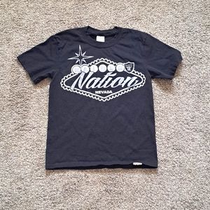 NFL Raiders Nation Kids Shirt size medium